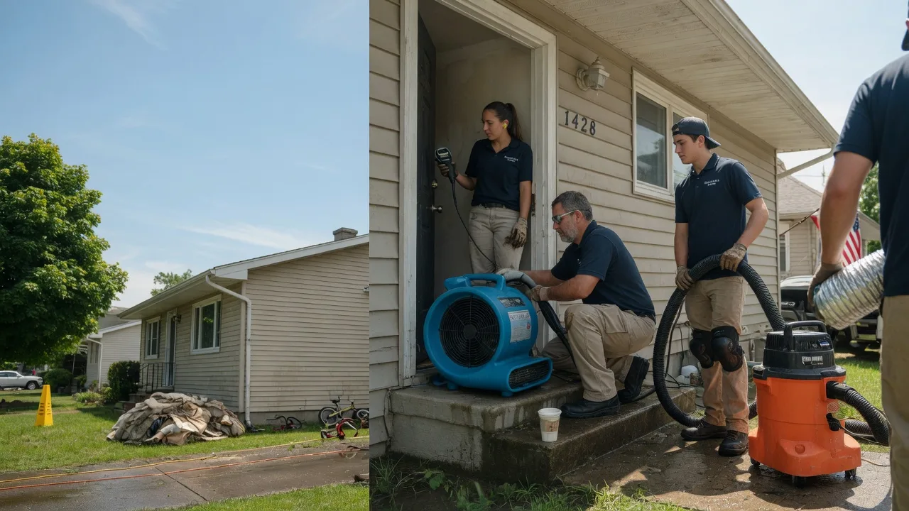 Water Damage Restoration in West Liberty, OH near me